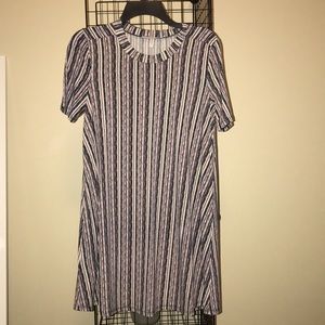 BCBGeneration Piko Short Sleeve Swing Dress